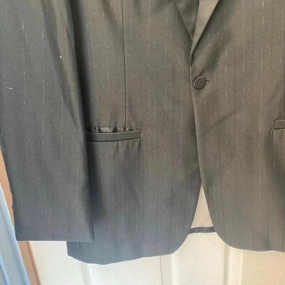 The Robert Wagner Collection By Raffinati Formal 1 Button Blazer Mens 40L Pocket - Picture 7 of 7